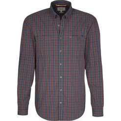 Koszula "Joe" - Regular fit - w kolorze czerwono-granatowo-oliwkowym. Brązowe koszule męskie Camel Active, m, bez wzorów, z bawełny, bez kołnierzyka, bez ramiączek. W wyprzedaży za 87.95 zł.