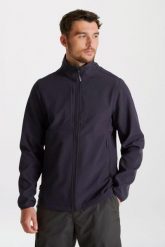 Kurtka softshell Craghoppers Expert Basecamp. Niebieskie kurtki męskie Craghoppers, na lato, m, bez wzorów, z materiału, bez kaptura. Za 370.65 zł.