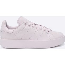 Adidas Originals - Buty Stan Smith Bold. Szare obuwie sportowe damskie adidas Originals, z gumy. W wyprzedaży za 399.90 zł.