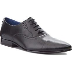 Półbuty TED BAKER - Murain 9-17011 Lthr Am Black. Czarne eleganckie półbuty Ted Baker, z materiału. Za 589.00 zł.
