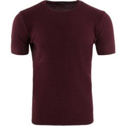 T-shirt męski Jimmy Sanders Zetico bordowy. Czerwone buty sportowe męskie Erima, z bawełny, bez zapięcia, rowerowe. Za 49.28 zł.