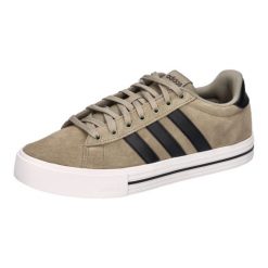 Buty adidas Daily 4.0 Szare skórzane sneakersy. Brązowe obuwie sportowe damskie Adidas, bez wzorów, ze skóry, trekkingowe. Za 297.90 zł.