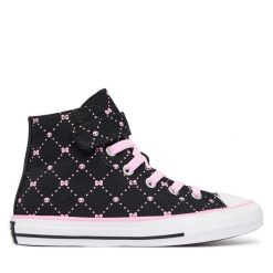 Trampki Converse. Czarne trampki i tenisówki dziewczęce Converse, bez wzorów, bez zapięcia. Za 279.99 zł.