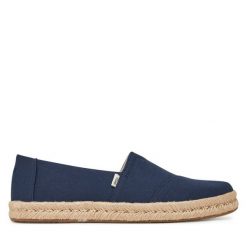 Espadryle Toms. Niebieskie espadryle damskie Toms, bez wzorów, bez obcasa, bez zapięcia. Za 319.99 zł.