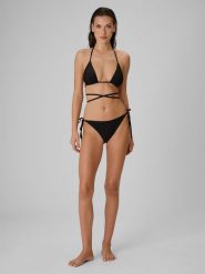 4F Dół od bikini damski - czarny S. Czarne bikini damskie 4f, na lato, s, bez wzorów. Za 49.99 zł.