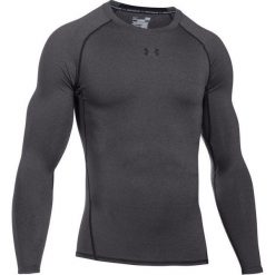 Koszulka z długim rękawem męska Under Armour HeatGear Compression LS. Szare bluzki z długim rękawem męskie Under Armour, m, bez wzorów, bez kaptura. Za 159.00 zł.
