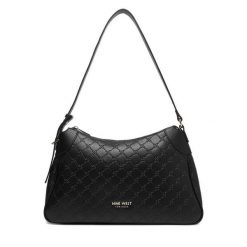 Torebka Nine West. Czarne torebki do ręki damskie Nine West, bez wzorów, klasyczne, bez dodatków. Za 249.99 zł.