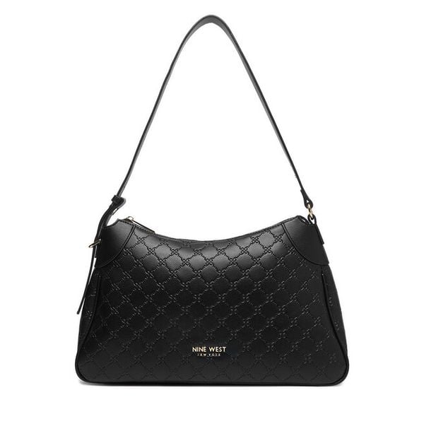Torebka Nine West. Czarne torebki do ręki damskie Nine West, bez wzorów, klasyczne, bez dodatków. Za 249.99 zł.