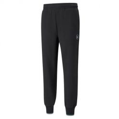 Spodnie sportowe męskie Puma Swxp. Czarne spodnie sportowe męskie Puma, m, bez wzorów, z dresówki. Za 415.00 zł.