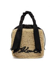 KARL LAGERFELD Torebka B2W46073 Beżowy. Brązowe torebki do ręki damskie KARL LAGERFELD, bez wzorów, z materiału, bez dodatków. Za 779.99 zł.