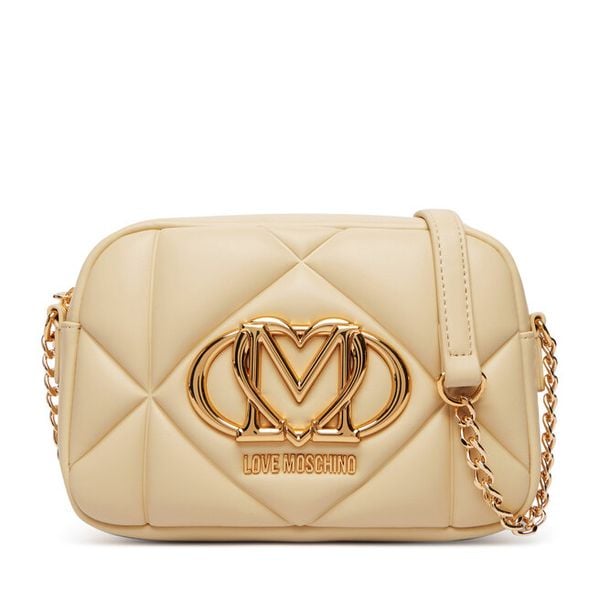 Torebka LOVE MOSCHINO. Brązowe listonoszki damskie Love Moschino, bez wzorów, bez dodatków. Za 751.99 zł.