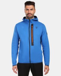 Bluza bawełniana z kapturem do aktywnego stylu Kilpi OKAMPOS-M. Niebieskie bluzy męskie Kilpi, m, bez wzorów, z bawełny, z kapturem. Za 153.53 zł.