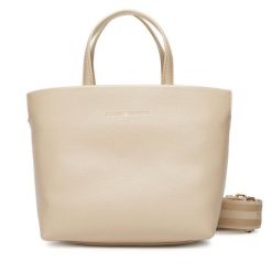 Torebka Tommy Hilfiger. Brązowe torebki do ręki damskie Tommy Hilfiger, bez wzorów, klasyczne, bez dodatków. Za 409.99 zł.