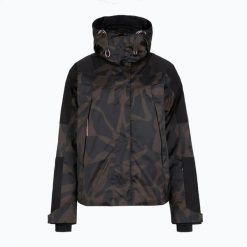 Kurtka narciarska damska BOGNER FIRE+ICE Tinka 2. Brązowe kurtki snowboardowe damskie l, bez wzorów, z materiału, bez kaptura, narciarskie. Za 2,499.00 zł.