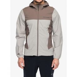 Kurtka softshell Columbia Heather Canyon II Hooded Jacket. Szare kurtki sportowe męskie Columbia, bez wzorów, z softshellu, trekkingowe. Za 451.49 zł.