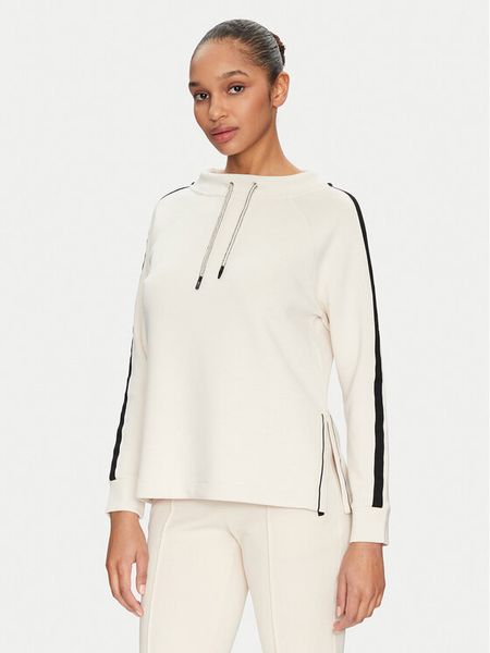 Olsen Bluza 11201635 Beżowy Regular Fit. Brązowe bluzy damskie Olsen, bez wzorów, z syntetyku, bez kaptura. Za 279.99 zł.