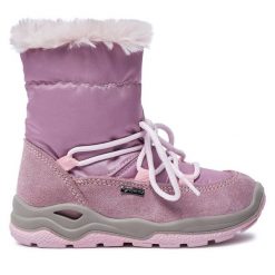 Śniegowce Primigi. Czerwone śniegowce dziewczęce Primigi, z gore-texu, bez zapięcia. Za 399.99 zł.