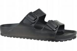 Birkenstock Arizona Eva 129421 Czarny 48. Czarne klapki męskie Birkenstock. Za 211.38 zł.