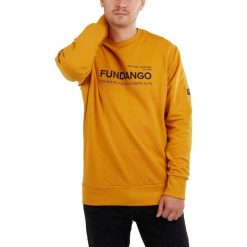 Bluza męska Fundango Warren. Żółte bluzy męskie Fundango, m, bez wzorów, z bawełny, bez kaptura. Za 199.90 zł.