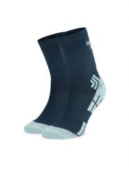 Reebok Skarpety długie R0401-SS24 (1- pack) Granatowy. Niebieskie skarpety damskie Reebok, bez wzorów, z syntetyku. Za 59.99 zł.