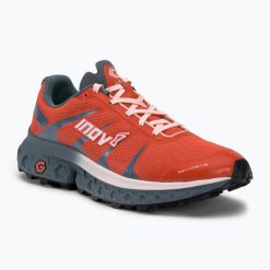 Buty trailowe damskie Inov-8 TrailFly Ultra G 300 Max. Brązowe obuwie sportowe damskie Inov-8, bez wzorów, do biegania. Za 399.99 zł.