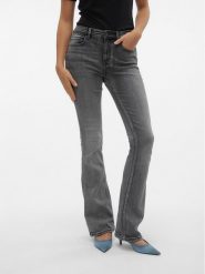 Vero Moda Jeansy Flash 10303196 Szary Flared Fit. Szare jeansy damskie Vero Moda. Za 209.99 zł.