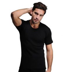 Bielizna termoaktywna męska merino z krótkim rękawem Woolona. Czarna bielizna termoaktywna męska WOOLONA, m. W wyprzedaży za 162.00 zł.
