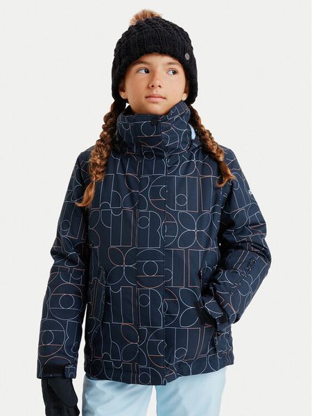 Roxy Kurtka narciarska Roxy Jetty ERGTJ03199 Granatowy Regular Fit. Niebieskie kurtki i płaszcze dla dziewczynek Roxy, bez wzorów, z syntetyku, bez kaptura. Za 639.99 zł.