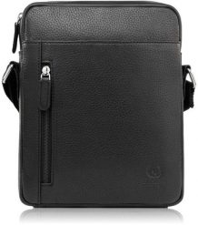 Saszetka męska skórzana na ramię czarna Paolo Peruzzi T-119-BL. Czarne saszetki męskie Paolo Peruzzi. Za 252.40 zł.