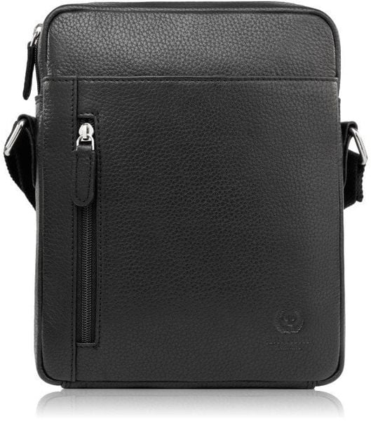 Saszetka męska skórzana na ramię czarna Paolo Peruzzi T-119-BL. Czarne saszetki męskie Paolo Peruzzi. Za 252.40 zł.