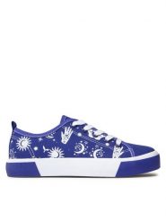 Nelli Blu Tenisówki CSS20408-03 Granatowy. Niebieskie trampki i tenisówki dziewczęce Nelli Blu, bez wzorów, z materiału, bez zapięcia. Za 59.99 zł.