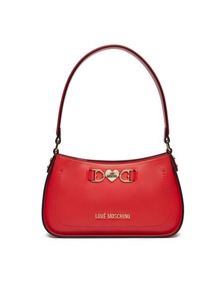 LOVE MOSCHINO Torebka JC4062PP1ML1150A Czerwony. Czerwone torebki do ręki damskie Love Moschino, bez wzorów, ze skóry, bez dodatków. Za 559.99 zł.