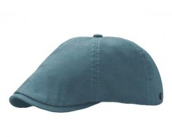 Kaszkiet Męski Letni, Niebieski Przewiewny, Bawełniany, z Regulacją na Rzep -Pako Jeans. Niebieskie czapki i kapelusze męskie Pako Jeans, na lato, bez wzorów, z bawełny. Za 49.00 zł.