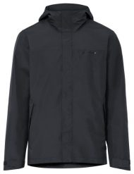 Kurtka hardshell M Strathcona Jacket. Czarne kurtki męskie Vaude, l, bez wzorów, z hardshellu, bez kaptura. Za 763.05 zł.