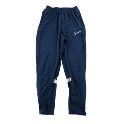 Second life - Spodnie dresowe męskie z nogawkami zwężanymi granatowe - Jak nowy. Niebieskie spodnie sportowe męskie Nike, m, bez wzorów, z dresówki, do biegania. Za 122.16 zł.
