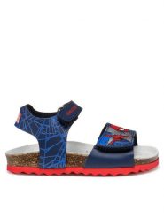 Geox Sandały B Sandal Chalki B552QC 000BC C0735 S Granatowy. Niebieskie sandały chłopięce Geox, ze skóry, bez zapięcia. Za 139.99 zł.