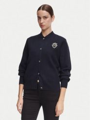 Morgan Kardigan 252-MTEDDY Granatowy Regular Fit. Niebieskie kardigany damskie Morgan, l, bez wzorów, z syntetyku. Za 319.99 zł.