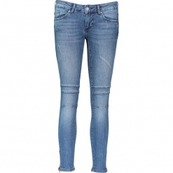 Dżinsy "Gina" - Slim fit - w kolorze niebieskim. Niebieskie jeansy damskie Mustang. W wyprzedaży za 217.95 zł.