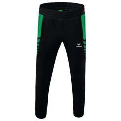 Spodnie do biegania Erima Worker Six Wings. Czarne spodnie sportowe męskie Erima, s, bez wzorów, z materiału, do biegania. Za 177.50 zł.