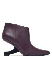 United Nude Botki Eamz Yoyo 1102692216 Fioletowy. Fioletowe botki damskie United Nude, ze skóry, bez obcasa, na słupku, bez zapięcia. Za 1,689.00 zł.