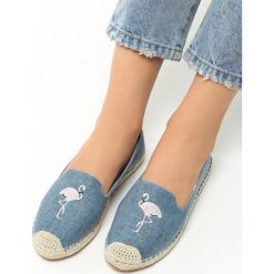 Granatowe Espadryle Flaming. Espadryle damskie marki Born2be. Za 24.99 zł.