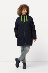 Damskie Kurtka outdoorowa HYPRAR wodoodporna dwukierunkowy zamek błyskawiczny. Niebieskie kurtki damskie Ulla Popken, plus size, bez wzorów, z materiału. Za 799.99 zł.