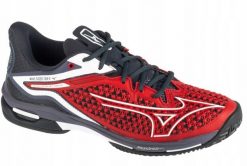 Mizuno Wave Exceed Tour 6 Padel 61GB248006 Czerwone 42,5. Czerwone buty sportowe męskie Mizuno, bez zapięcia, mizuno wave. Za 498.49 zł.