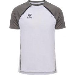 Koszulka Hummel Lead 2.0. Białe koszulki sportowe męskie Hummel, bez wzorów, bez kołnierzyka, bez ramiączek, do koszykówki. Za 170.00 zł.