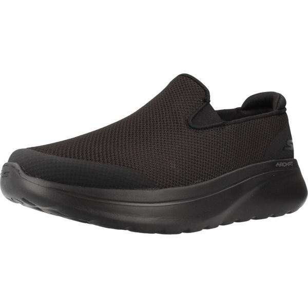 Buty SKECHERS GO WALK ARCH FIT N JOY Czarny. Czarne trekkingi męskie Skechers, trekkingowe. Za 297.99 zł.
