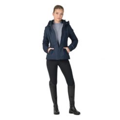 Damska kurtka jeździecka Weatherbeeta Protect. Niebieskie kurtki damskie WEATHERBEETA, l, bez wzorów, z polaru, bez kaptura. Za 680.50 zł.