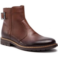 Kozaki SERGIO BARDI - Gleris FW127374018GR 104. Brązowe kozaki męskie Sergio Bardi, z materiału, klasyczne. W wyprzedaży za 229.00 zł.