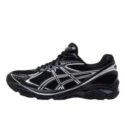 Buty do chodzenia dla dorosłych ASICS GT-2160 Black Pure Silver. Czarne obuwie sportowe damskie Asics, bez wzorów, do biegania. Za 687.51 zł.