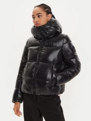 Save The Duck Kurtka zimowa D31989W LUCK19 Czarny Regular Fit. Czarne kurtki damskie SAVE THE DUCK, na zimę, bez wzorów, z syntetyku, bez kaptura. Za 699.99 zł.