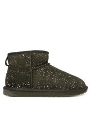 EMU Australia Śniegowce Stinger Micro Milkyway W13186 Zielony. Zielone śniegowce i trapery damskie Emu Australia, ze skóry. Za 699.99 zł.